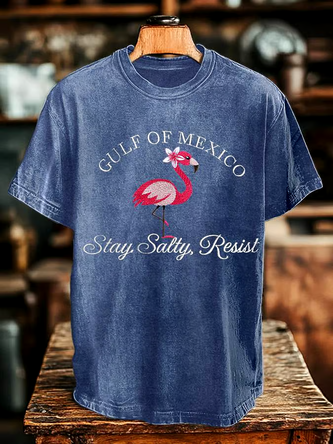 🌊Buy 3 get 12% off丨Men's Gulf Of Mexico Print T-shirt