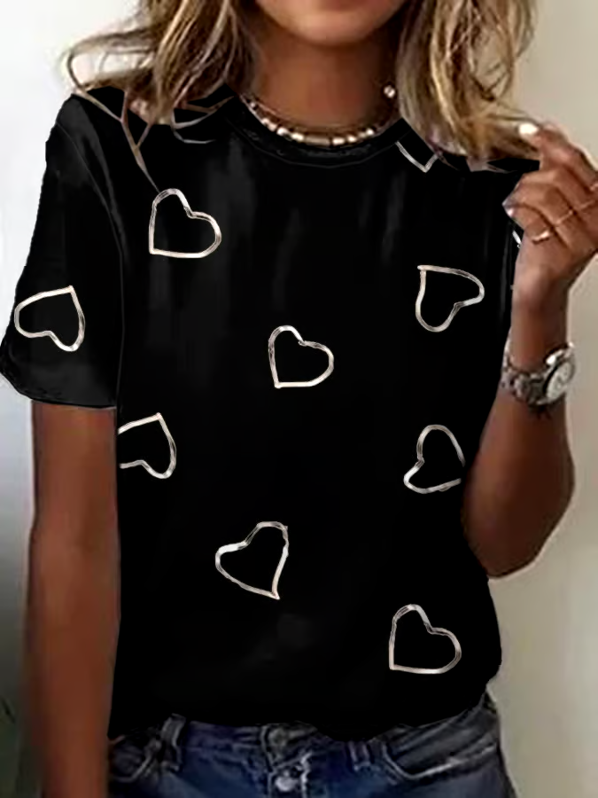 🎀Buy 3 get 12% off丨Women's Breast Cancer Awareness Print Casual T-Shirt