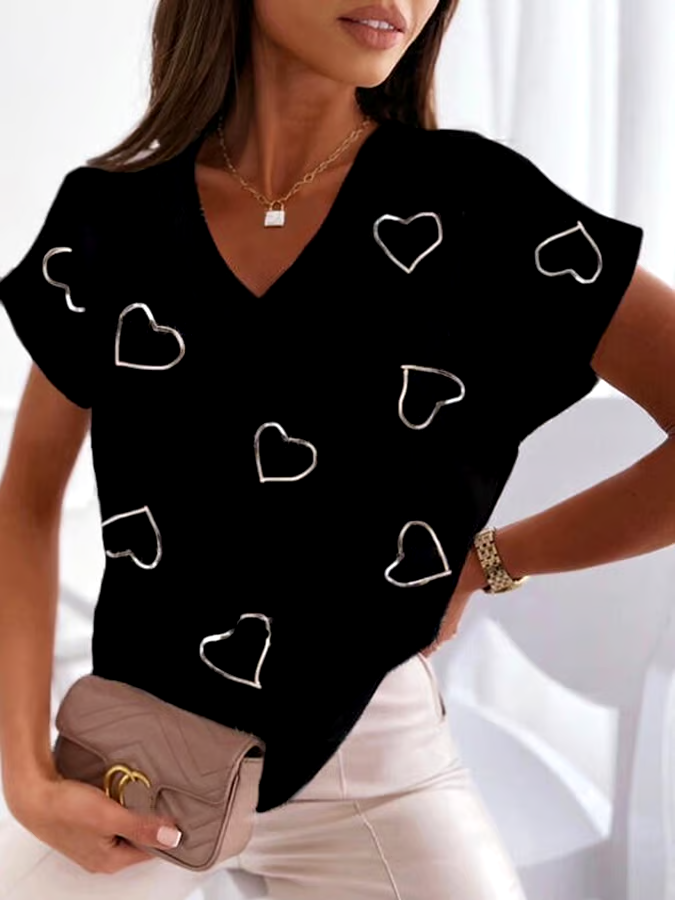 🎀Buy 3 get 12% off丨Women's Breast Cancer Print Short Sleeve T-Shirt