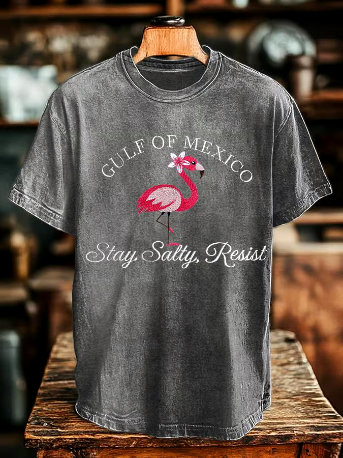 🌊Buy 3 get 12% off丨Men's Gulf Of Mexico Print T-shirt
