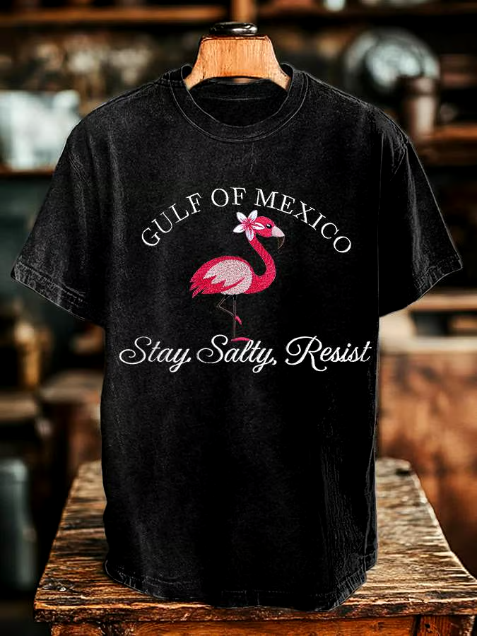 🌊Buy 3 get 12% off丨Men's Gulf Of Mexico Print T-shirt